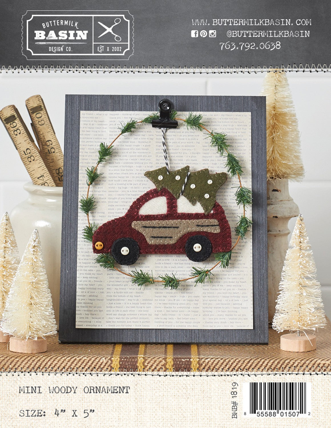 Mini Woody Ornament
