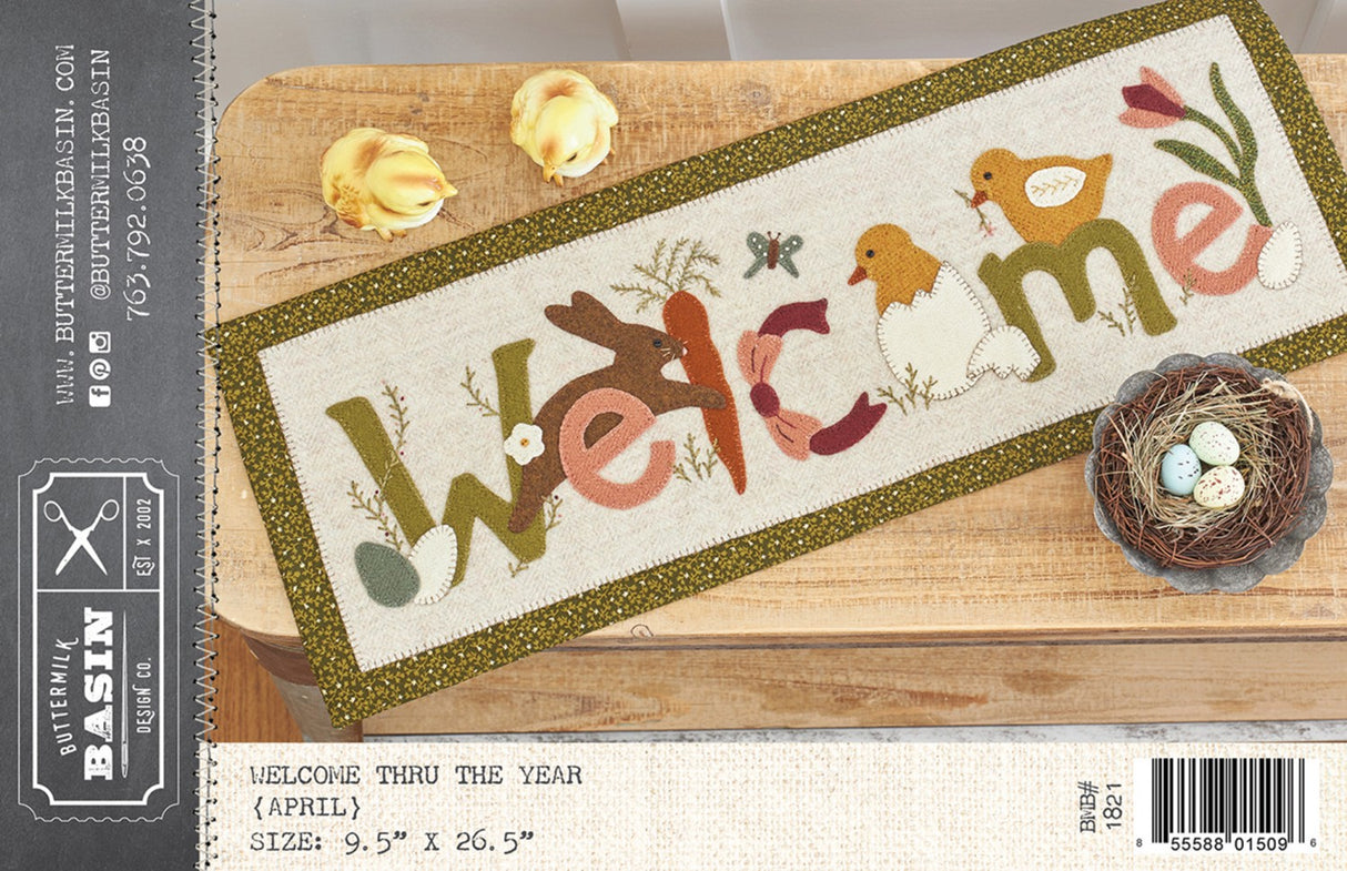Welcome Thru the Year April