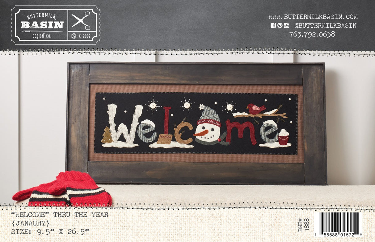 Welcome Thru the Year January