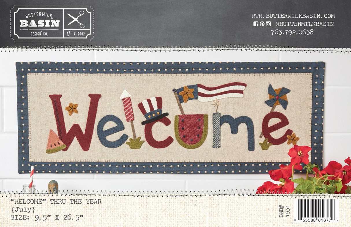 Welcome Thru the Year - July