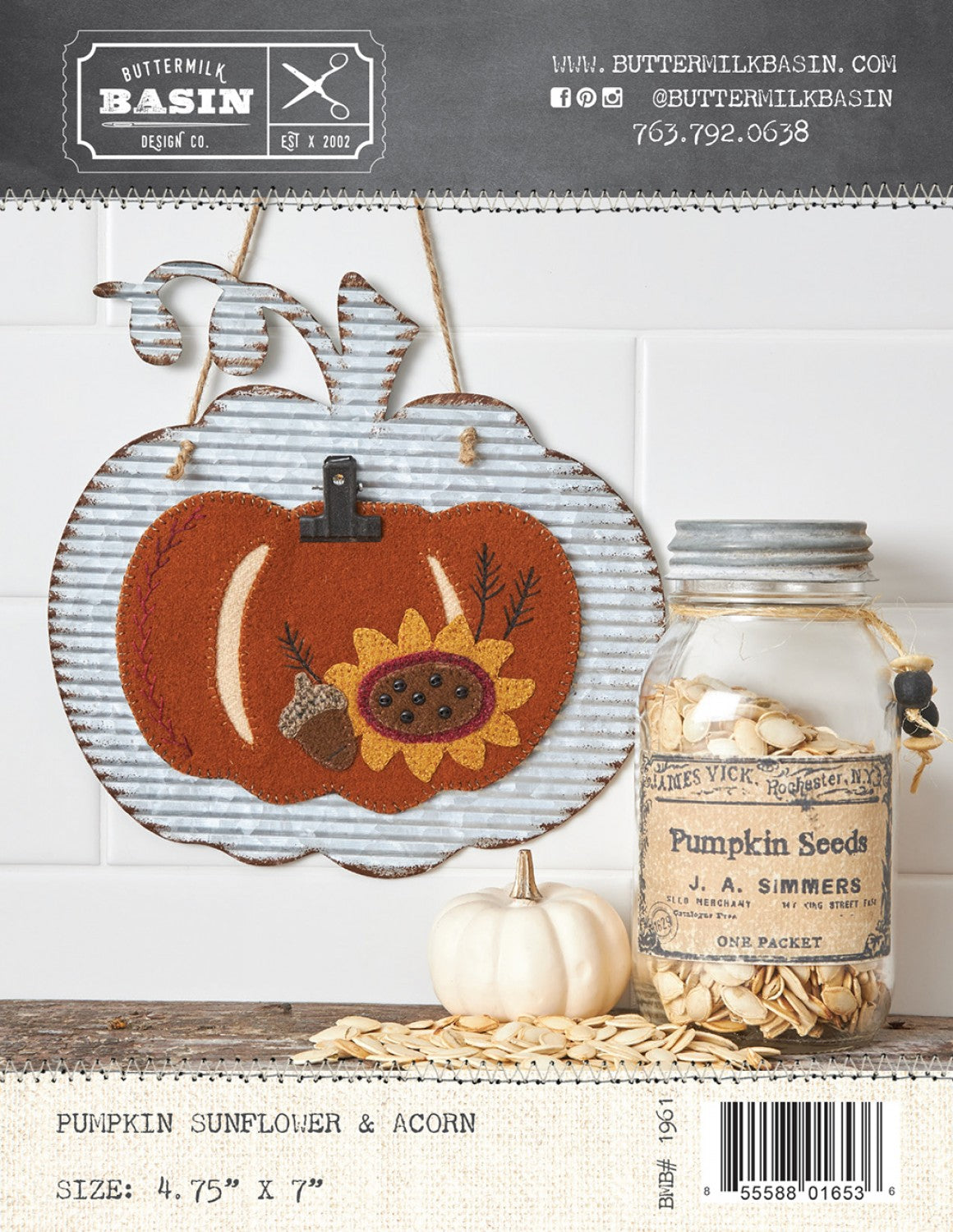 Pumpkin Sunflower & Acorn