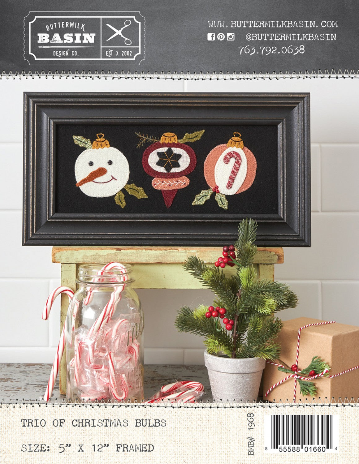 Trio of Christmas Bulbs