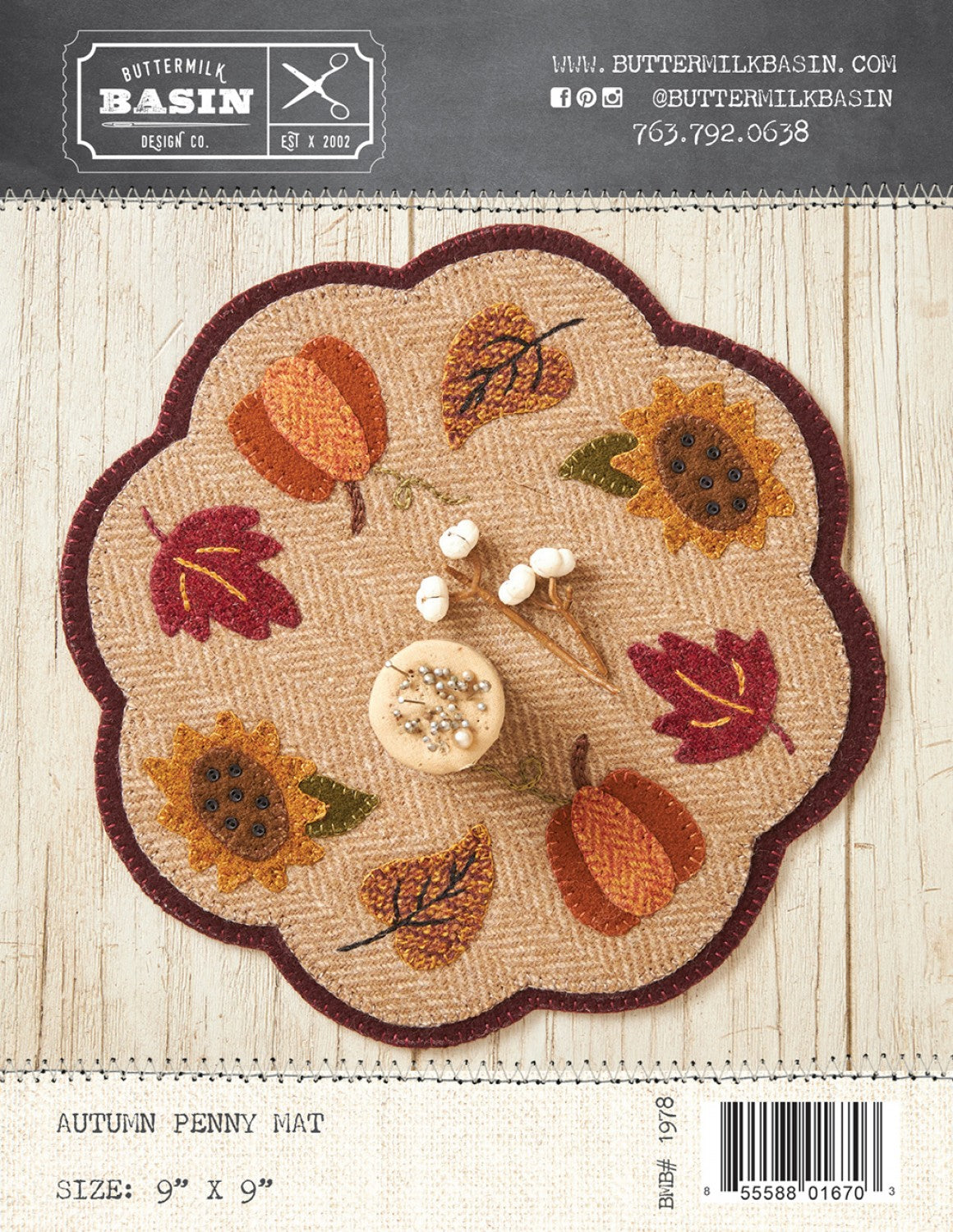 Autumn Penny Mat