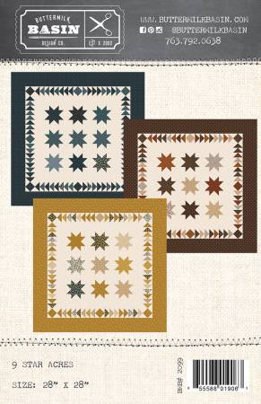 9 Star Acres Quilt Pattern by Buttermilk Basin