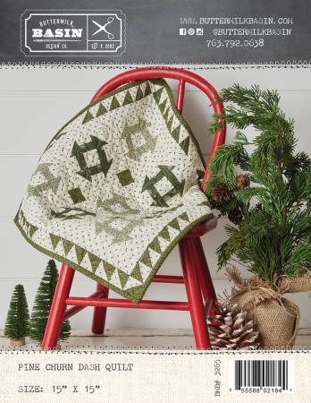 Pine Churn Dash Quilt Pattern by Buttermilk Basin