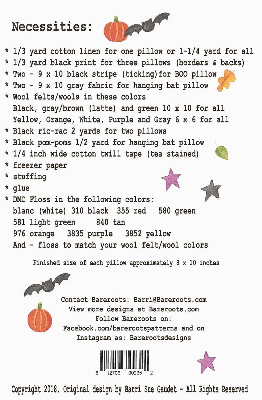 Little Halloween Pillows