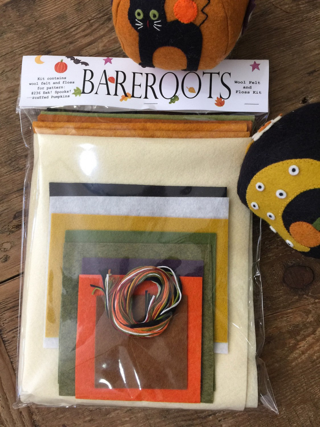 Eek! Spooks! Wool Felt & Floss Kit