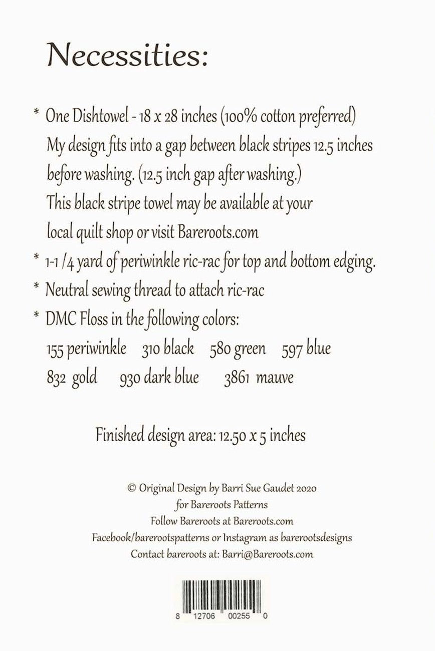 Because I Said So Dishtowel Pattern