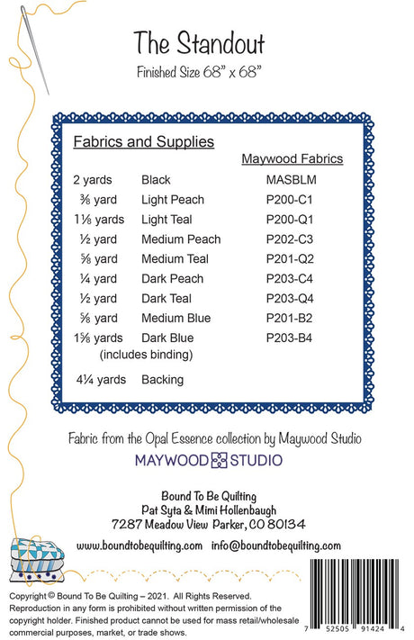 The Standout Quilt Pattern