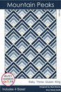 Mountain Peaks Quilt Pattern by Busy Hands