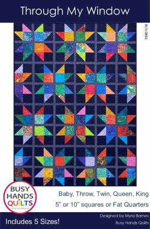 Through My Window Quilt Pattern by Busy Hands
