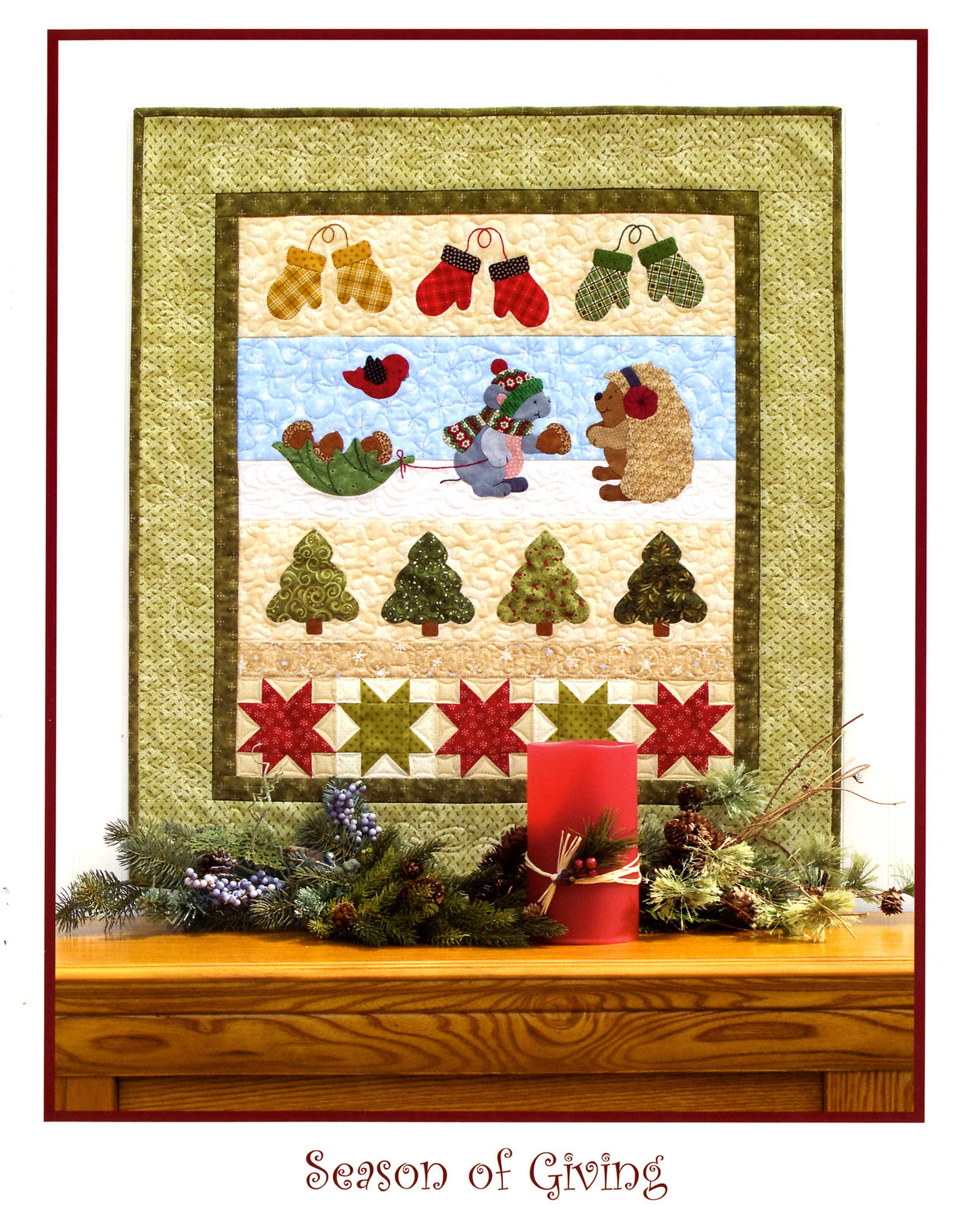 A Critter Christmas by Brandywine Design