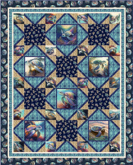 Blue Travelers Downloadable Pattern by Pine Tree Country Quilts