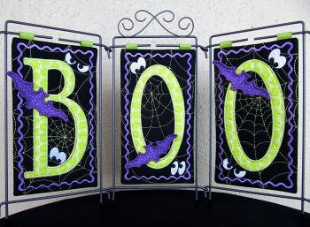 BOO Table Top Display Quilt Pattern