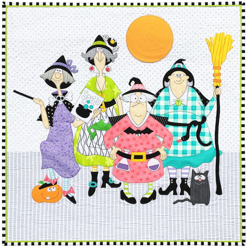 Four Witches Download Pattern by Amy Bradley Designs