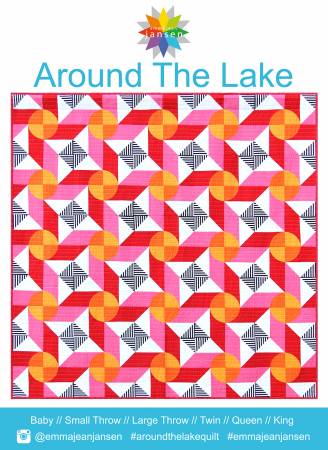 Around The Lake Version 2 Quilt Pattern by Creative Abundance