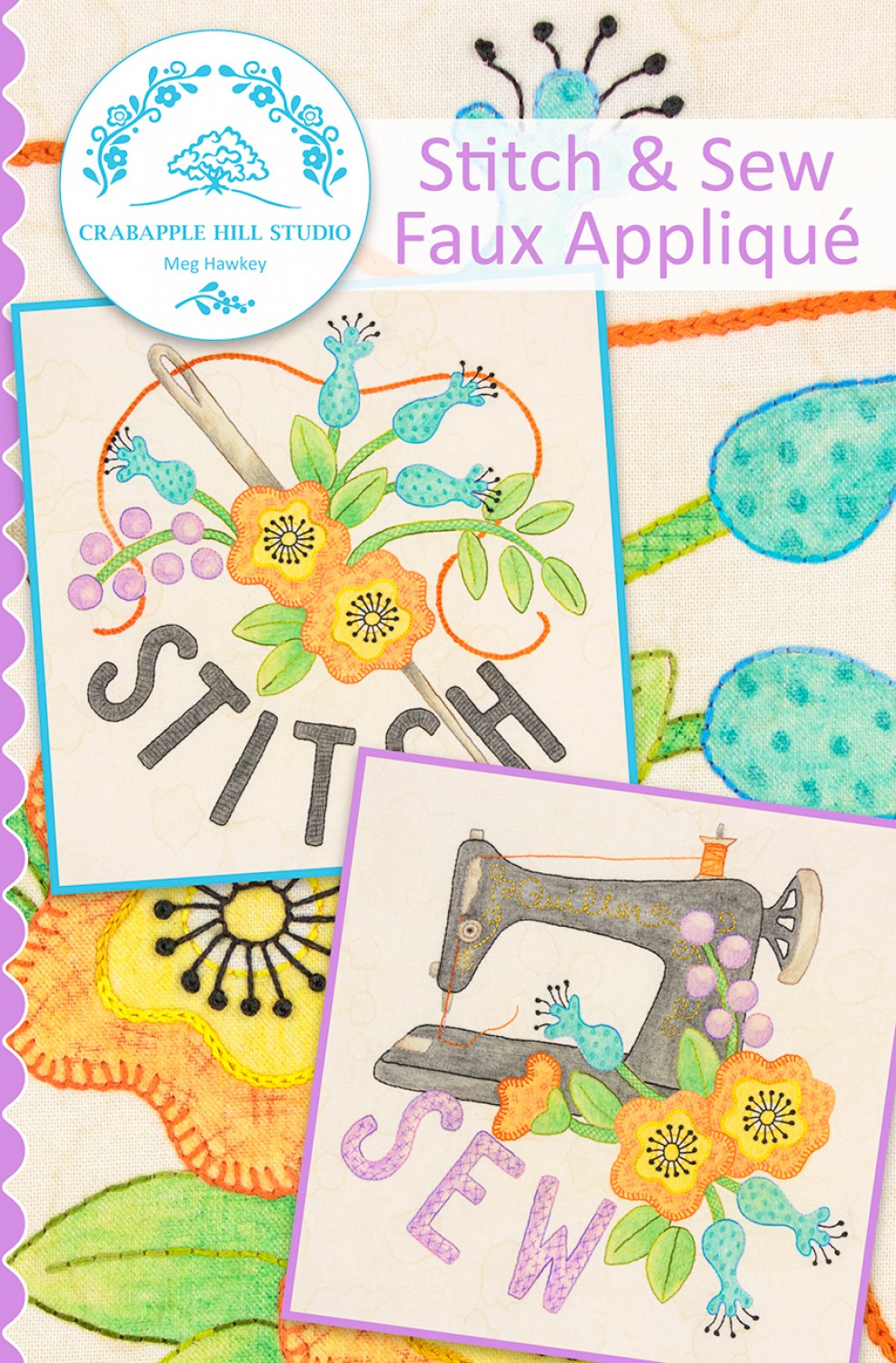 Stitch And Sew Faux Applique
