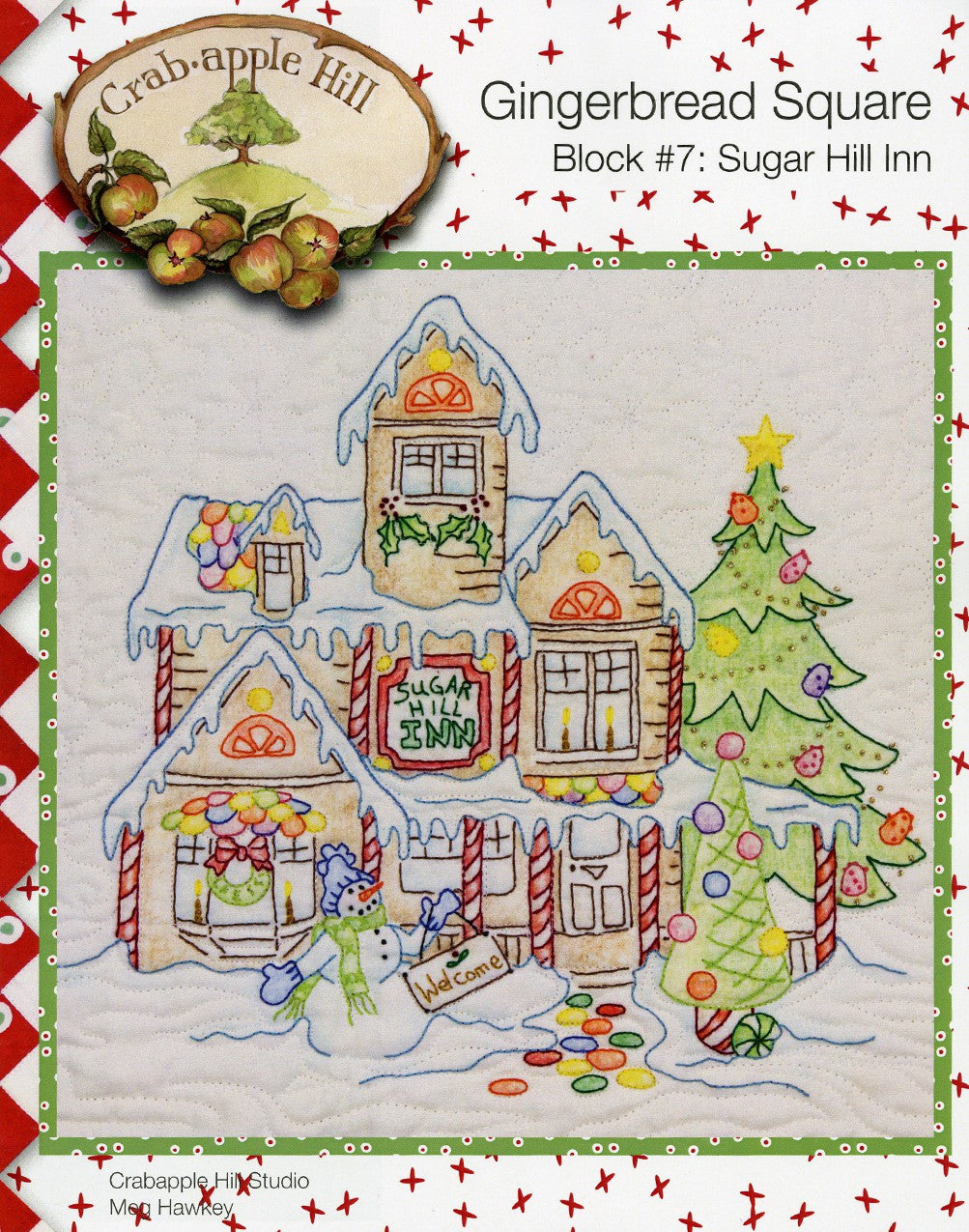 Gingerbread Square Block of the Month Block Complete Set