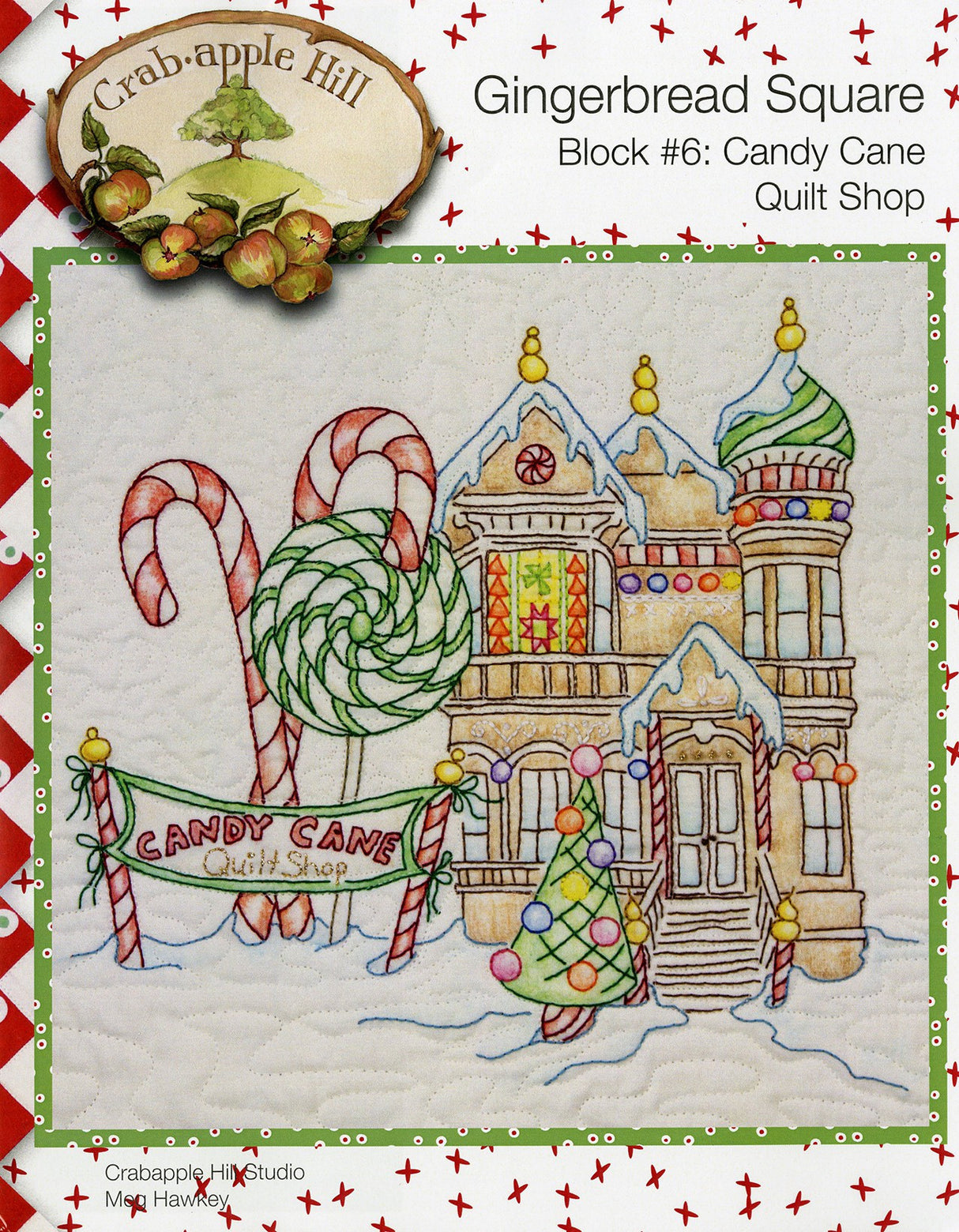 Gingerbread Square Block of the Month Block Complete Set