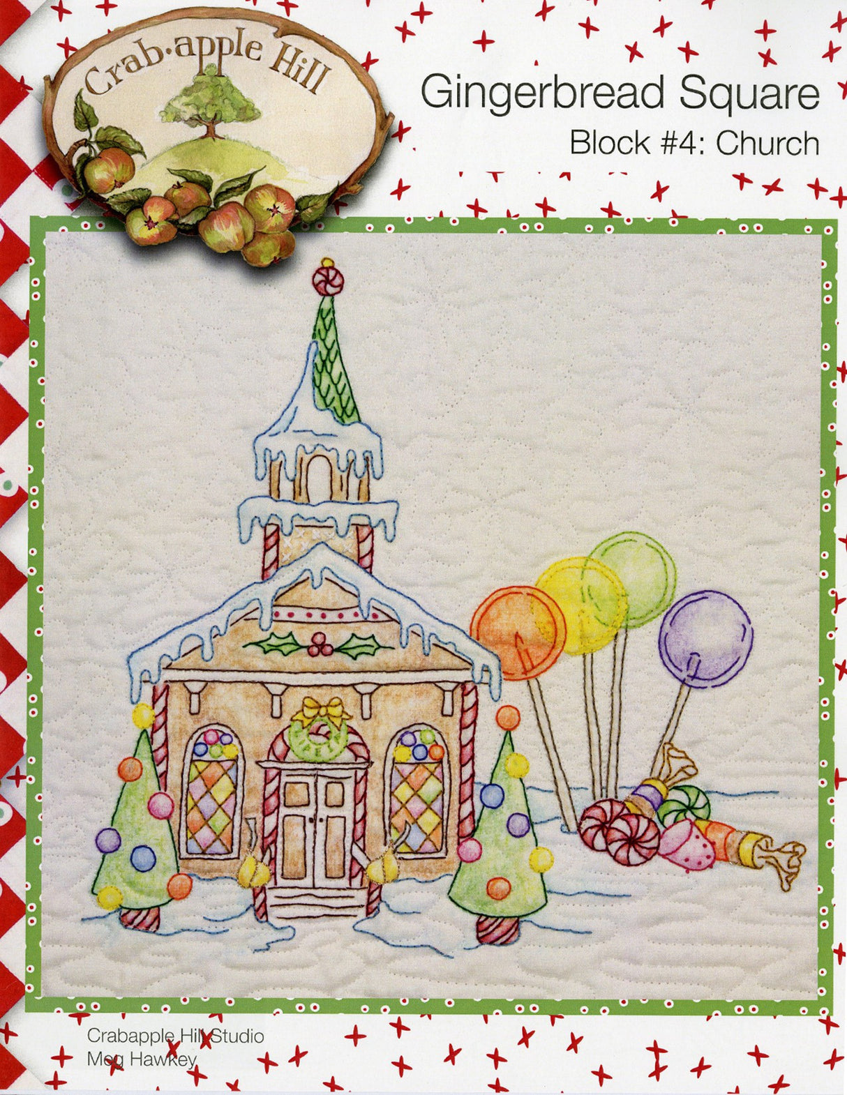 Gingerbread Square Block of the Month Block Complete Set