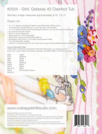 Girls' Getaway #2 - Clawfoot Tub