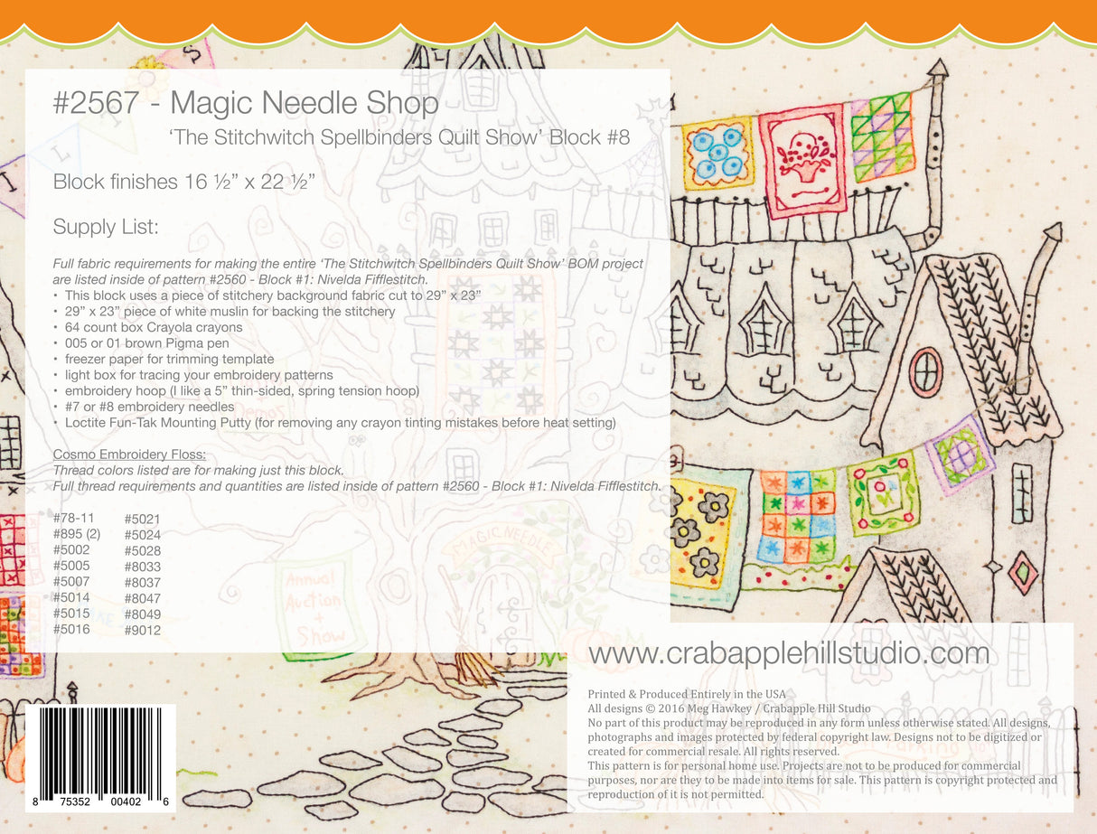 Stitchwitch Spellbinders Quilt Show 8 Magic Needle Shop