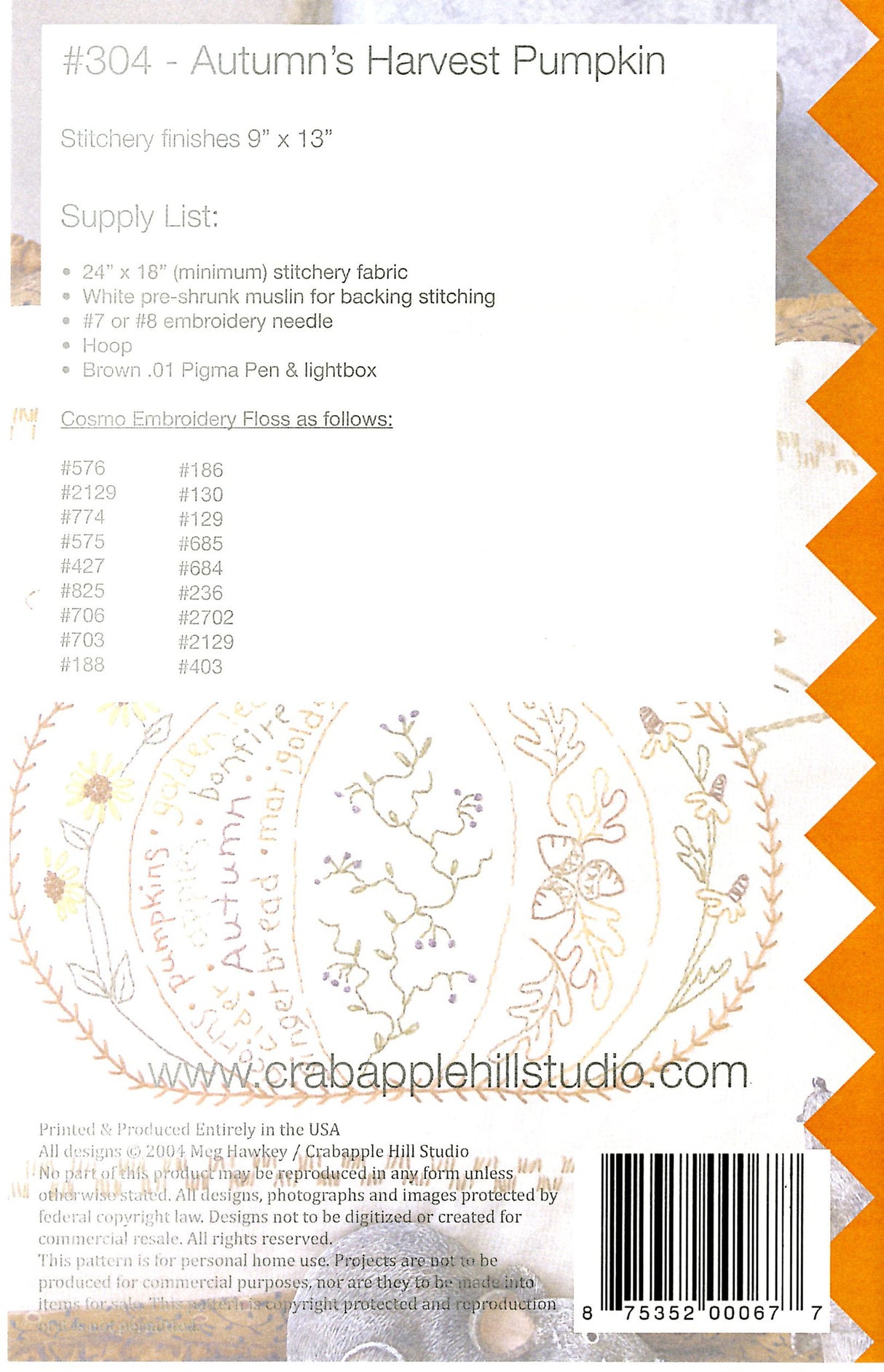 Autumns Harvest Pumpkin