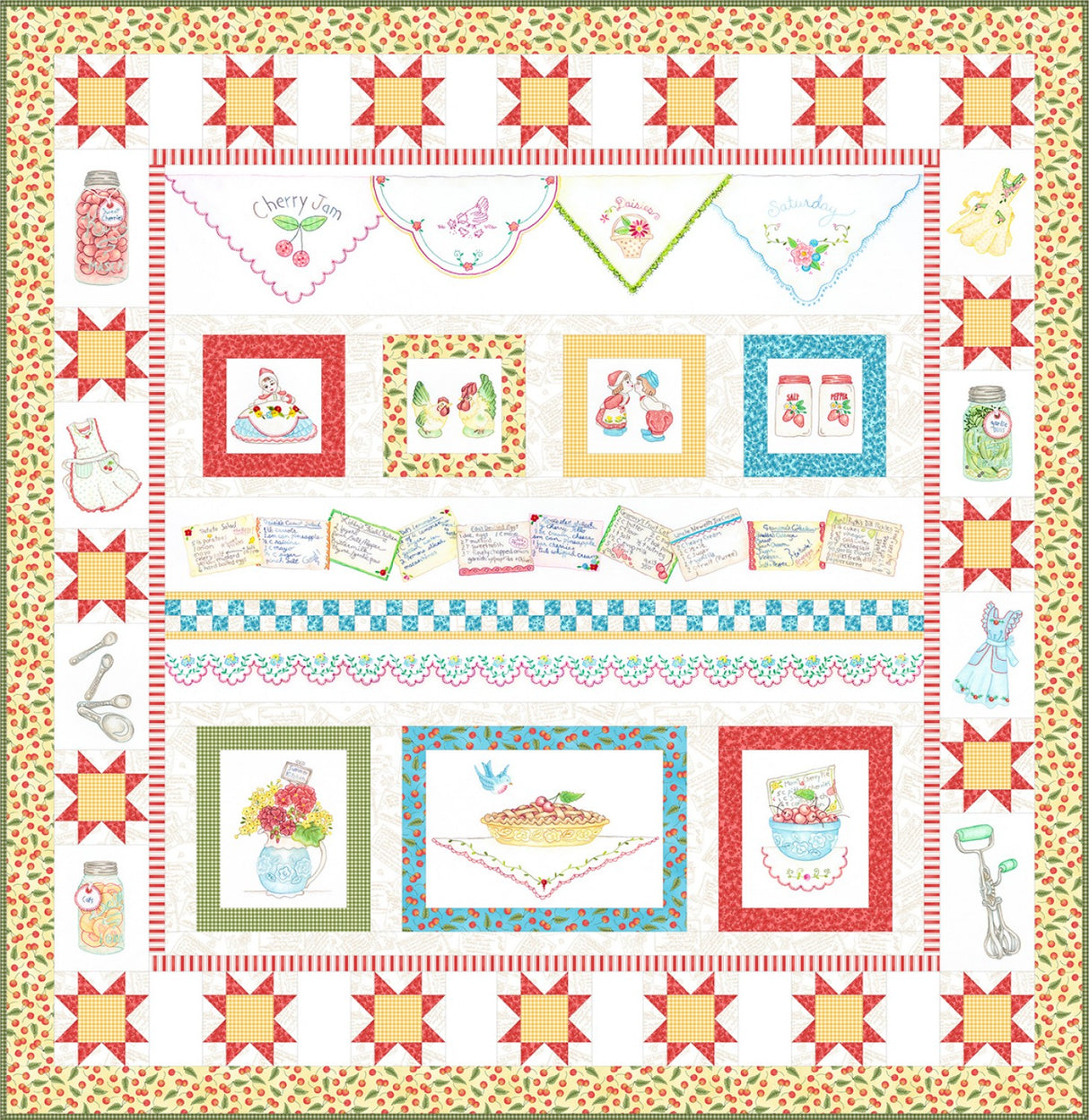 Summer Kitchen Full Pattern Set