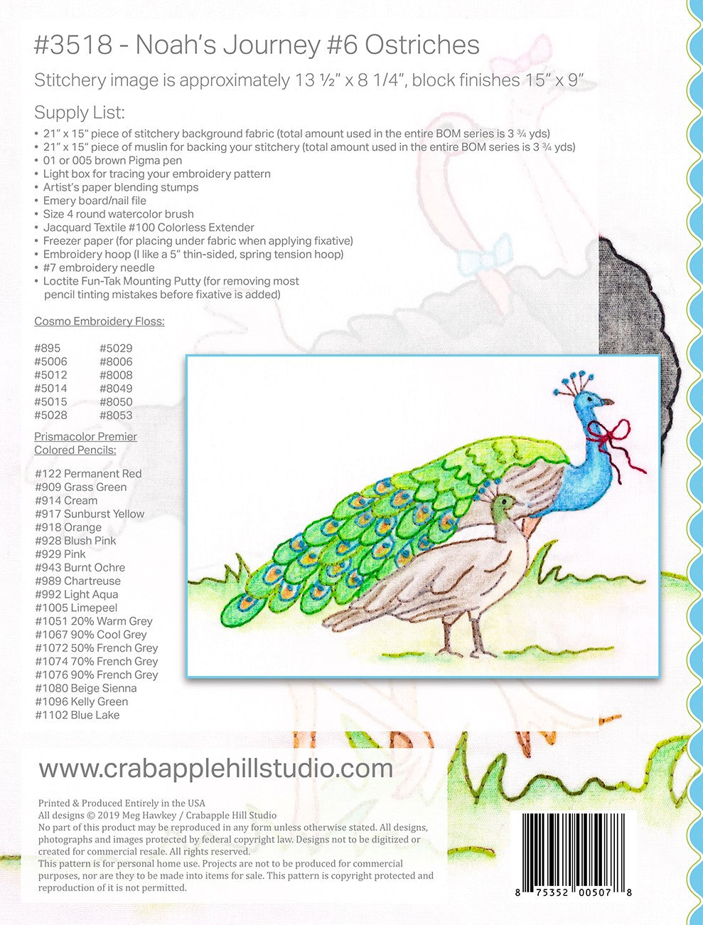 Noah's Journey #6 Ostriches