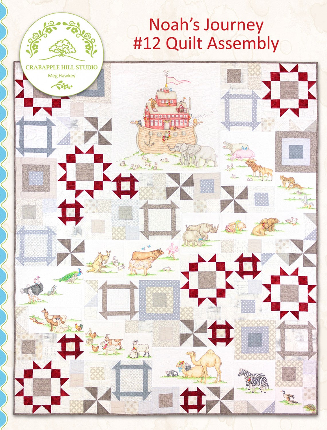 Noahs Journey #12 Quilt Assembly