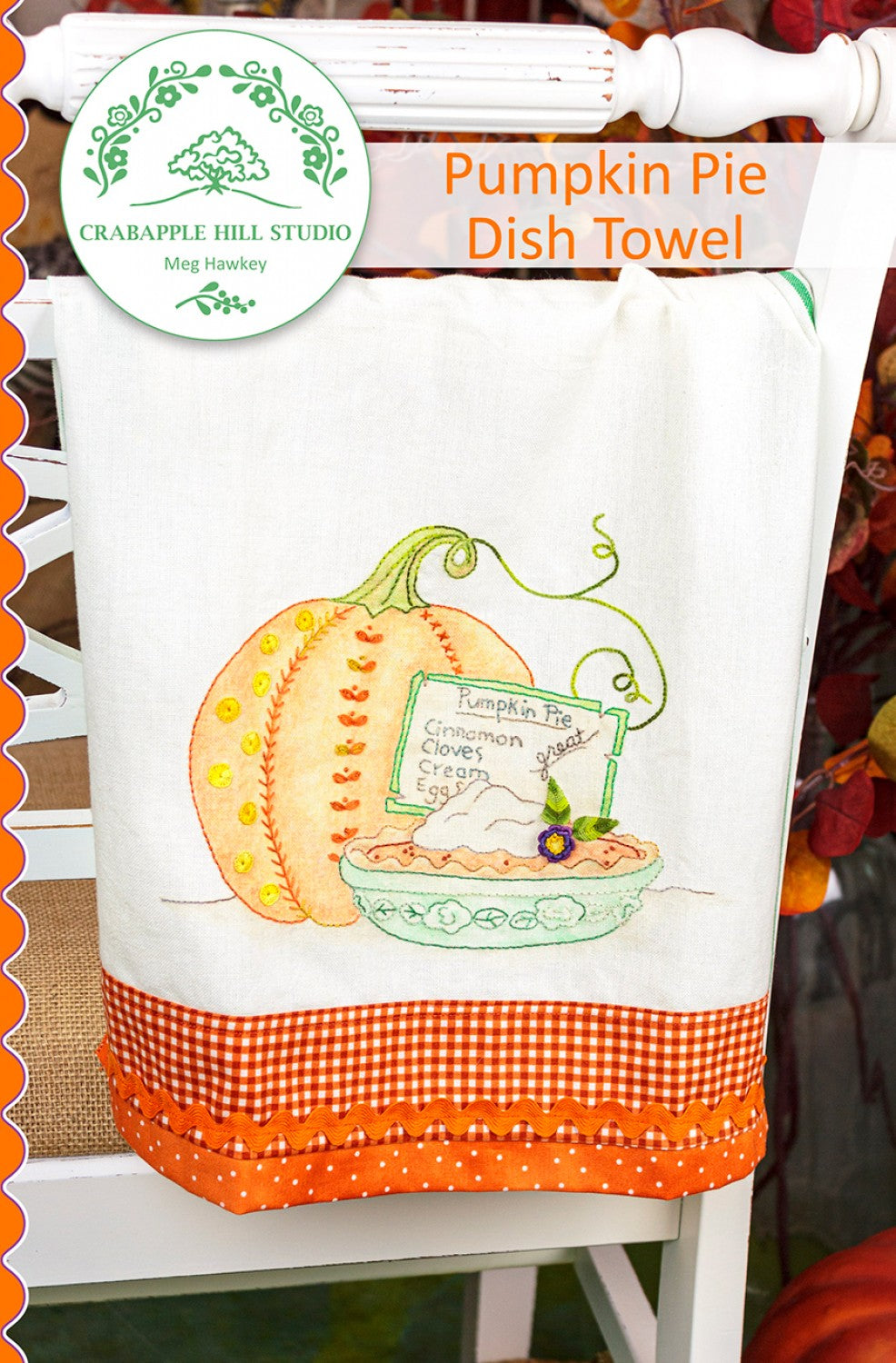 Pumpkin Pie Dish Towel