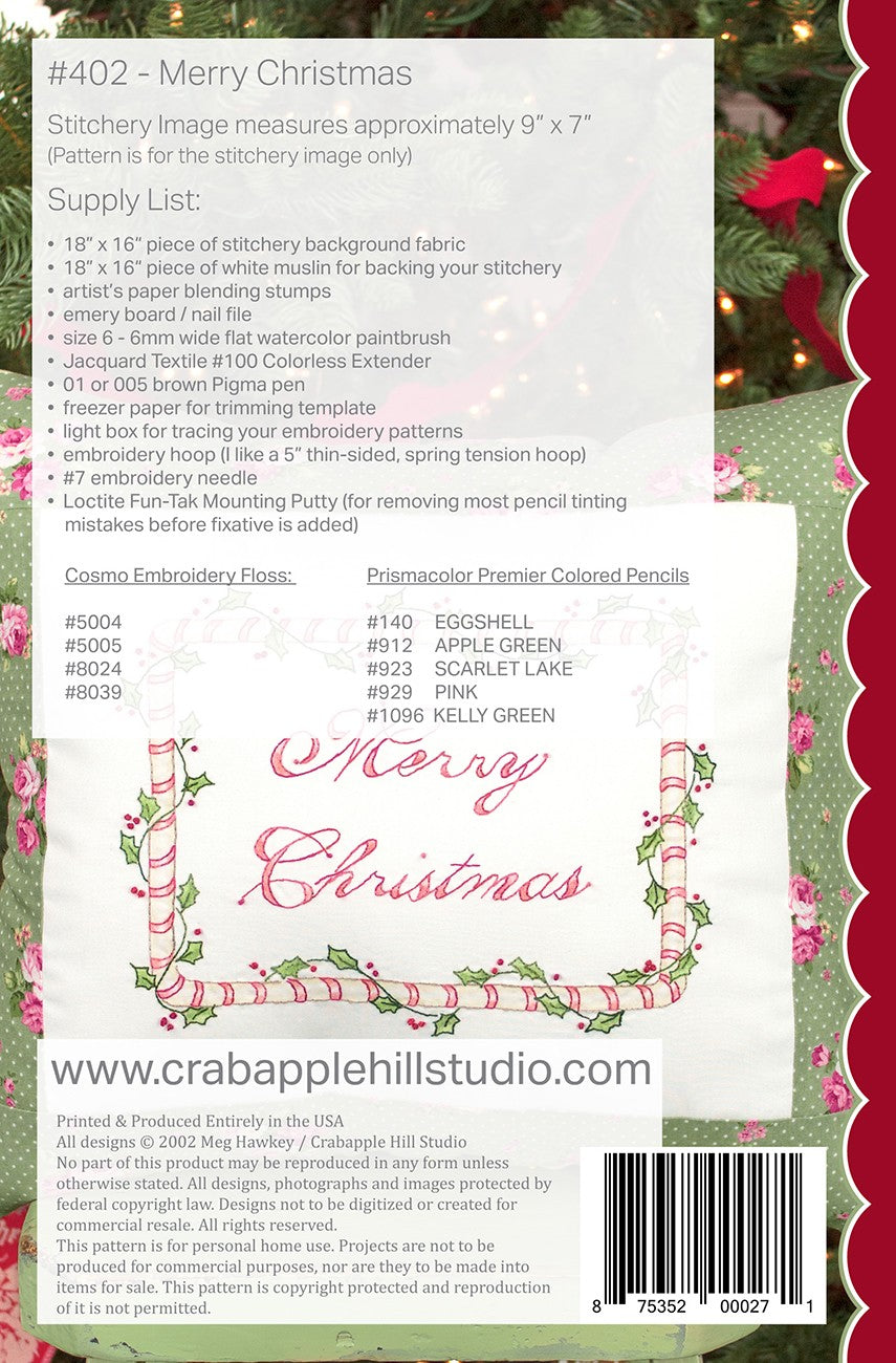 Merry Christmas Pillow