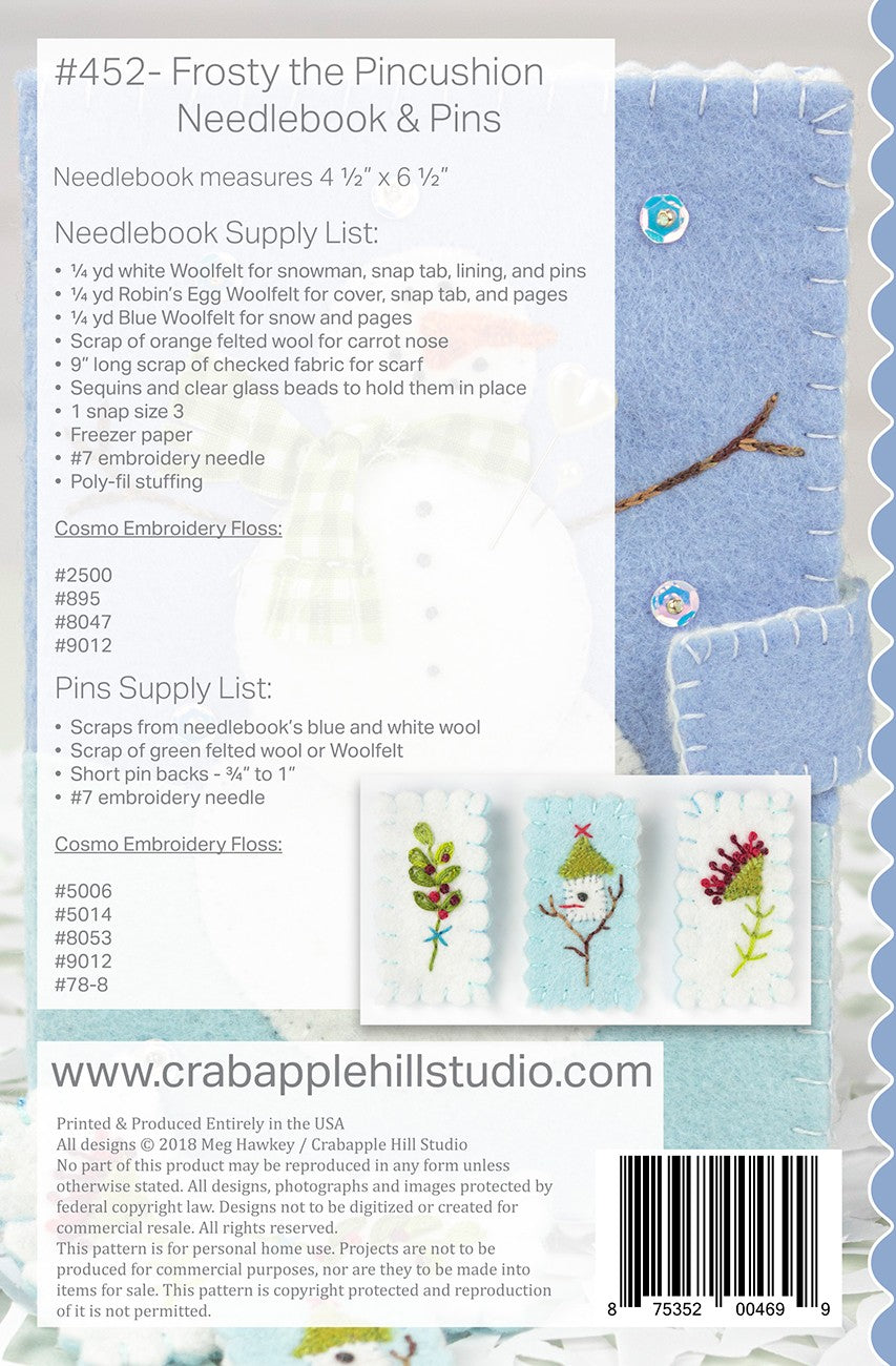 Frosty The Pincushion