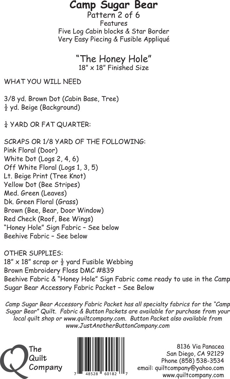 Pattern 2 The Honey Hole