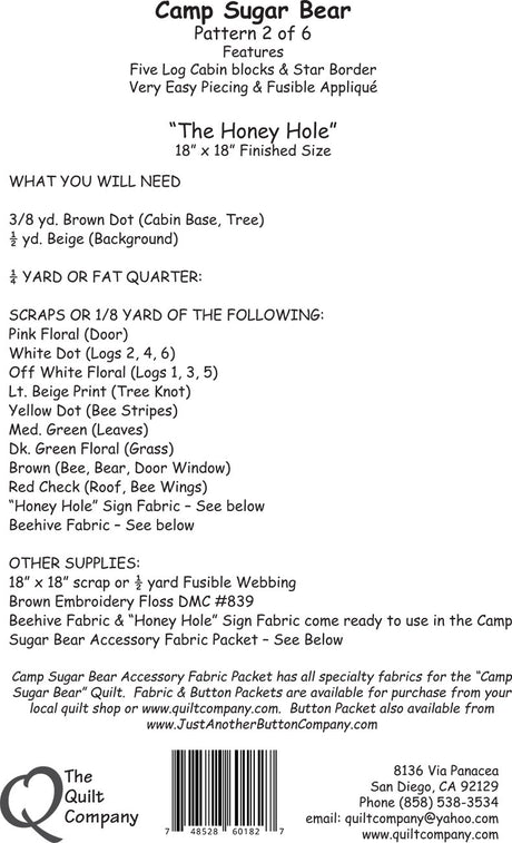 Pattern 2 The Honey Hole