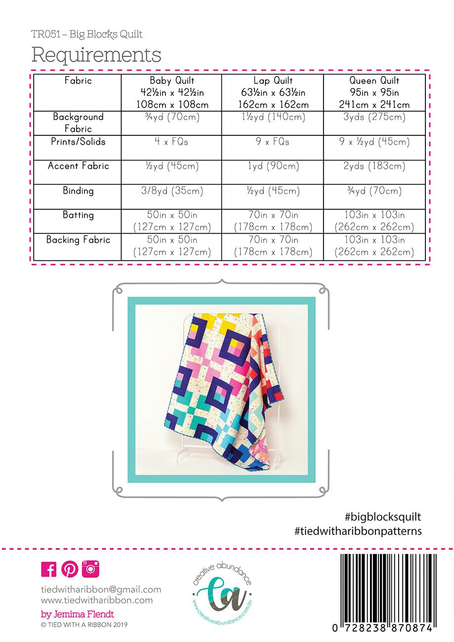 Big Blocks Quilt