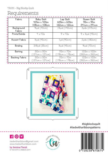 Big Blocks Quilt