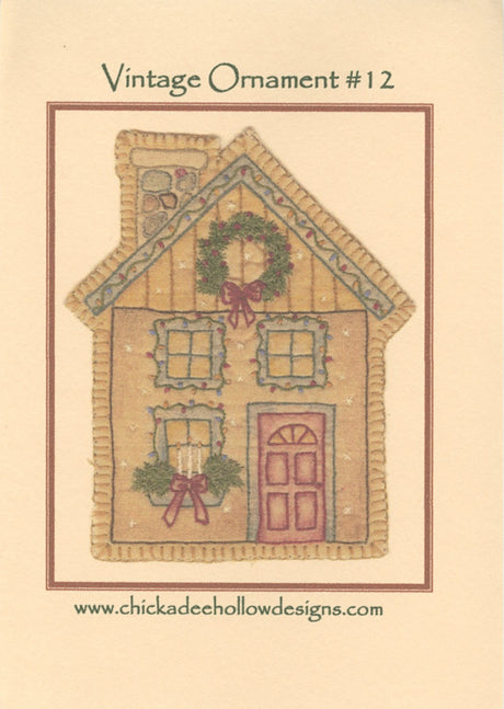 Vintage Christmas Ornament - Christmas House