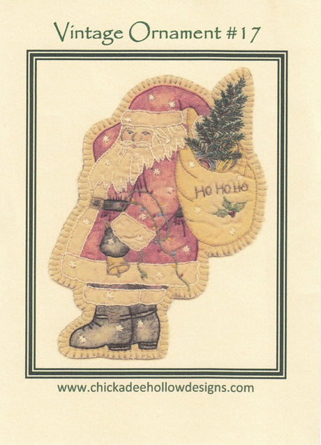 Vintage Christmas Ornament - Santa