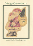 Vintage Christmas Ornament - Santa
