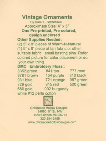 Vintage Christmas Ornament - Candy Cane