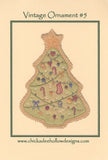 Vintage Christmas Ornament - Christmas Tree