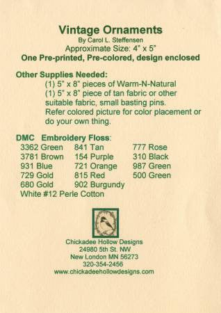 Vintage Christmas Ornament - Birdhouse