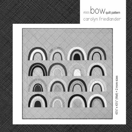 Bow Quilt Pattern by Carolyn Friedlander