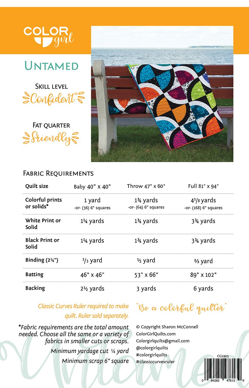 Untamed Quilt Pattern