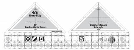 90 Degree Double-Strip Ruler
