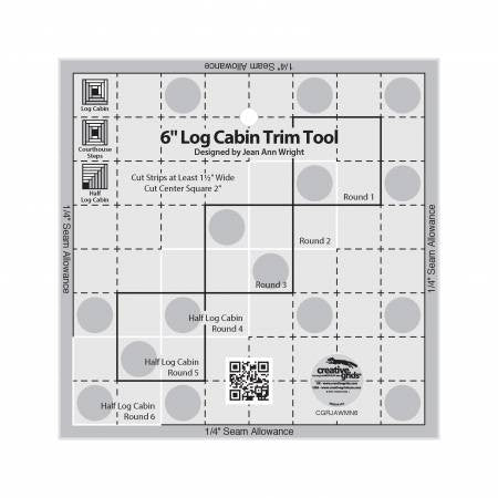 Creative Grids 6in Log Cabin Trim Tool
