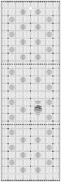 Creative Grids Itty-Bitty Eights Rectangle XL 8in x 24in Quilt Ruler