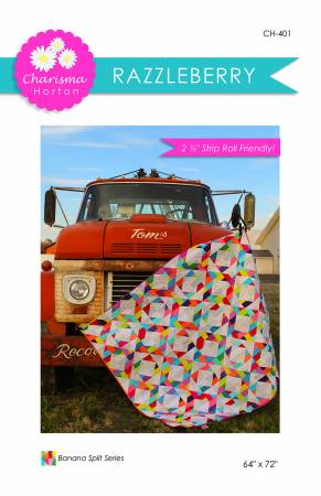 Razzleberry Quilt Pattern by Charisma Horton