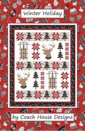 Winter Holiday Quilt Pattern by Coach House Designs